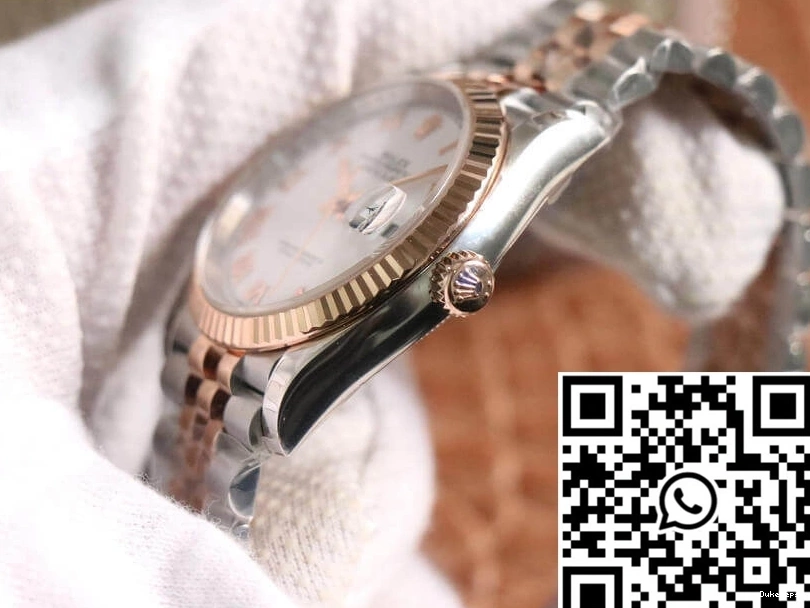 Factory Rose Datejust M126231-0015 Rolex Gold EW 0427